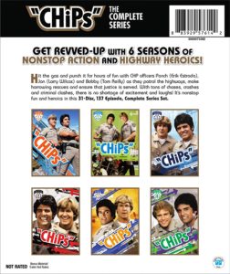“CHiPs”: The Complete Series (back)